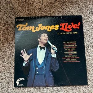 Tom Jones Live Vinyl
